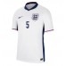 Echipament fotbal Anglia John Stones #5 Tricou Acasa European 2024 maneca scurta